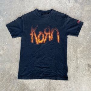 Korn 2000’s Numetal Tee on a Giant Tag Size S
